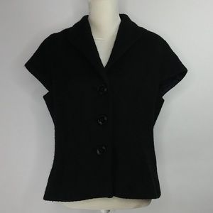 Black Professional Sleeveless Jacket NWT